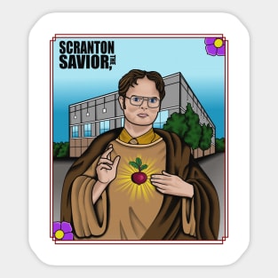 THE SCRANTON SAVIOR Sticker